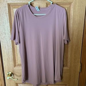 Zyia tee rose colored worn twice